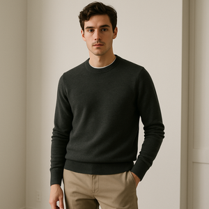 Merino Crew Sweater thumbnail 4