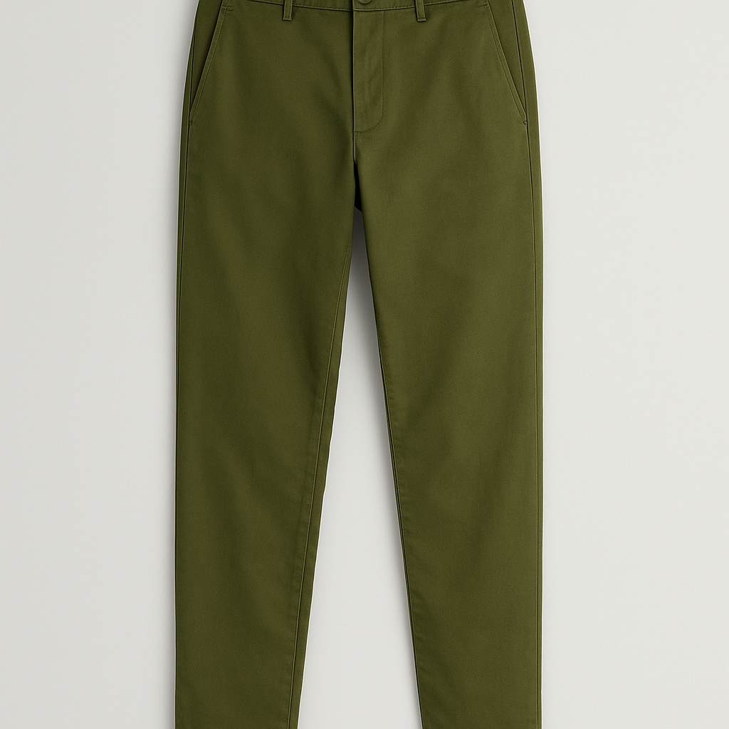 Relaxed Taper Chino on a neutral background